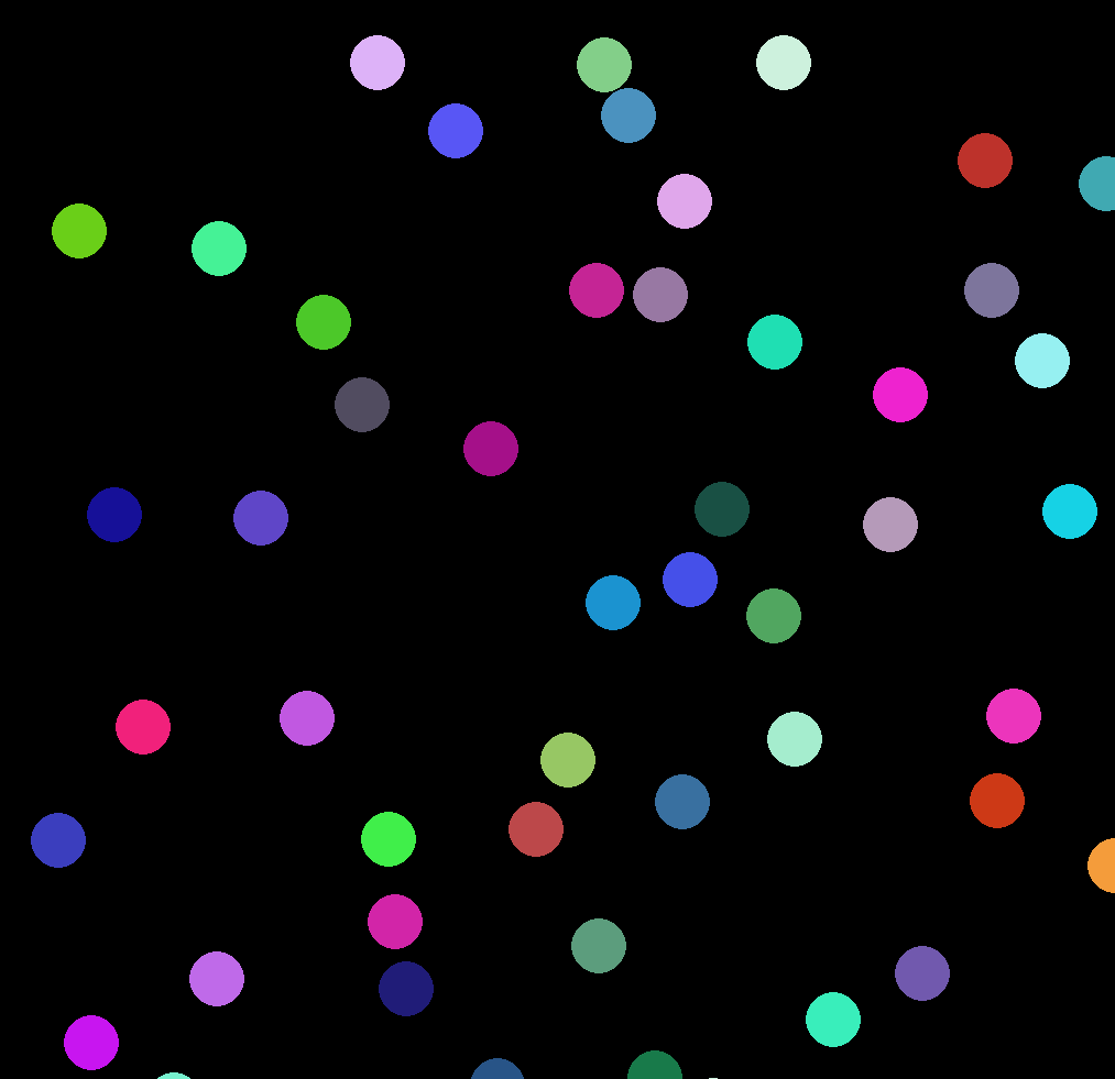 Elastic Collision Animation
